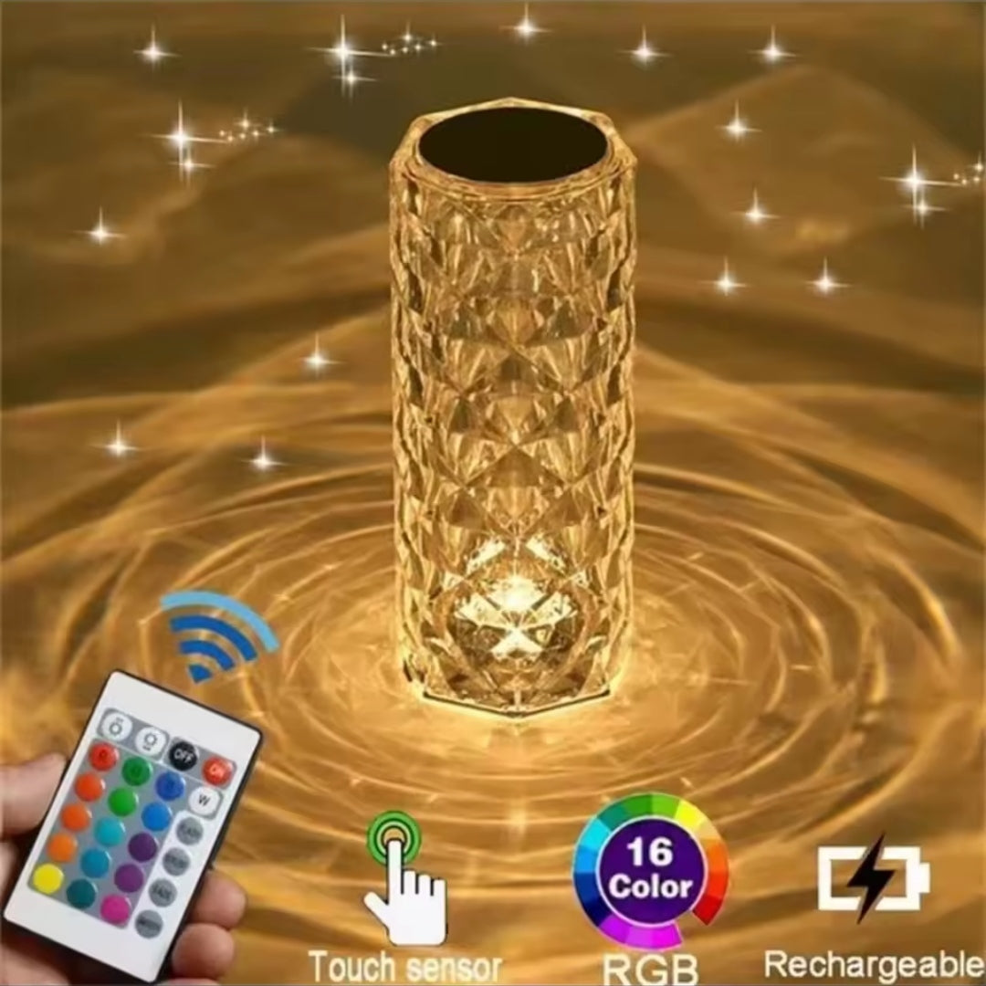 Rechargeable RGB Touch Sensor LED Candle Lamp